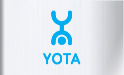 Логотип Провайдер 4G-интернета компания &laquo;Yota&raquo;